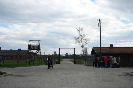 Entering Birkenau #Poland