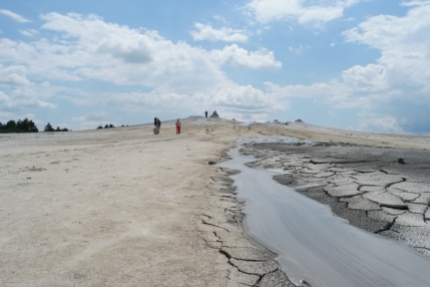 Mud volcanoes in Berca #Romania