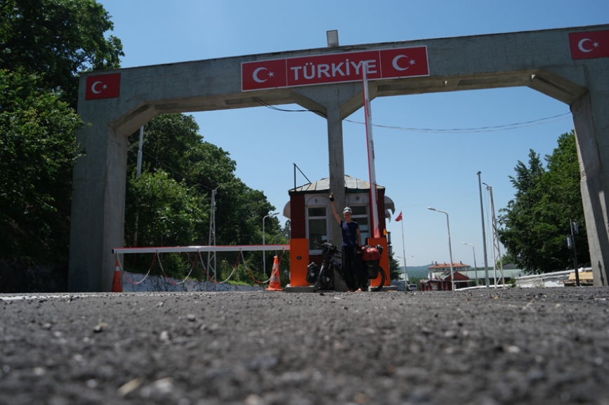 Finally … I reached Turkey, it felt so good! I was looking forward to cycle in this country for many years #Turkey