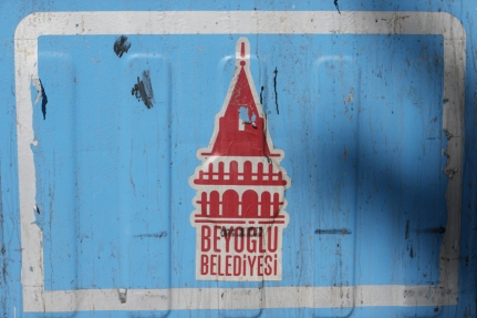 Nice logo from the municipality of Beyoglu #Turkey